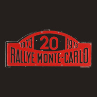 1973 Monte Carlo Rally Vintage Plate Tank Top | Artistshot