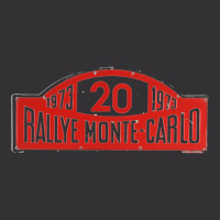 1973 Monte Carlo Rally Vintage Plate Vintage Hoodie | Artistshot