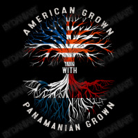 American Grown With Panamanian Roots Tree Panama Flag Usa Flag Adjustable Cap | Artistshot