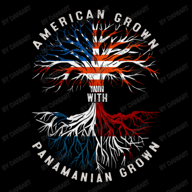 American Grown With Panamanian Roots Tree Panama Flag Usa Flag Adjustable Cap by DaniArt | Artistshot