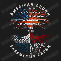 American Grown With Panamanian Roots Tree Panama Flag Usa Flag Hoodie & Jogger Set | Artistshot