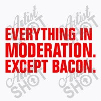 Album Music Except, Bacon T-shirt | Artistshot