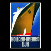 Holland Amerika Line. Vintage Cruise Poster   Travel   Ship. Adjustable Cap | Artistshot