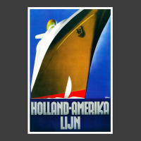 Holland Amerika Line. Vintage Cruise Poster   Travel   Ship. Men's Polo Shirt | Artistshot