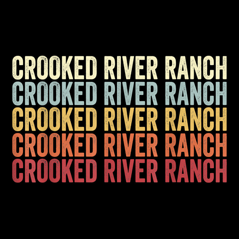 Crooked River Ranch Oregon Crooked River Ranch Or Retro T Shirt Pocket T-shirt | Artistshot