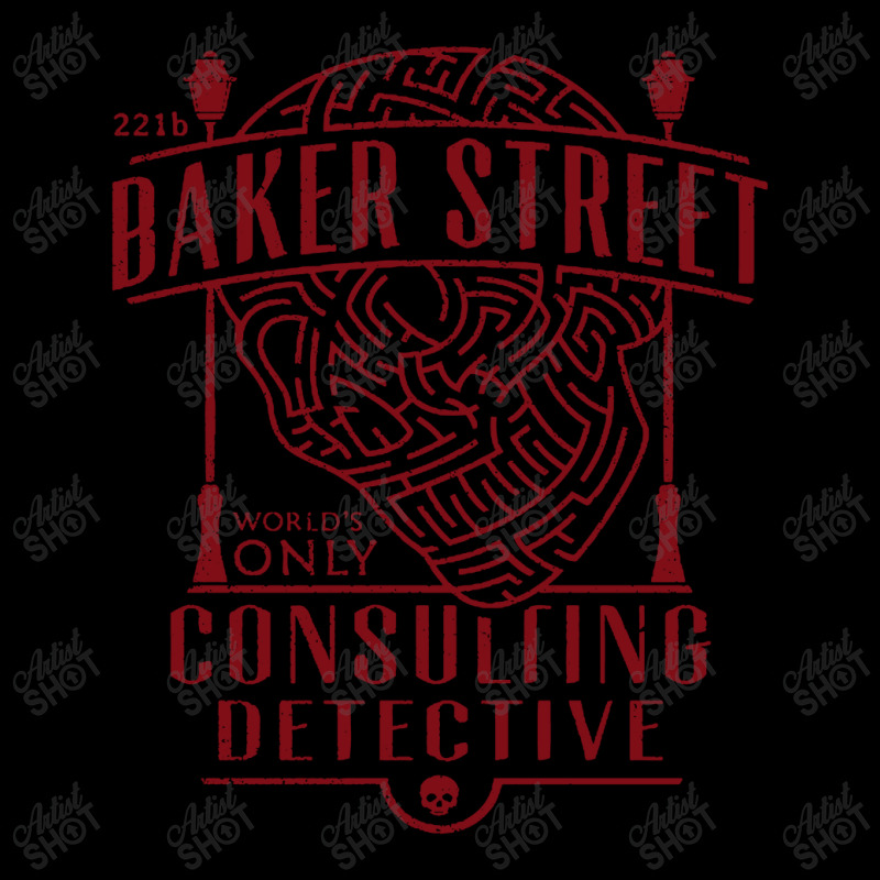 Baker Street Consulting Detective Cropped Hoodie by Kimonos | Artistshot