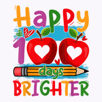 Happy 100 Days Brighter Shirt For Teachers Kids Boys Girls T Shirt Tank Top | Artistshot