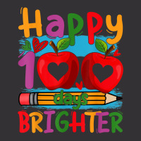 Happy 100 Days Brighter Shirt For Teachers Kids Boys Girls T Shirt Vintage Hoodie | Artistshot