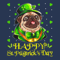 Happy St. Pugtrick's Day Leprechaun Hat Irish Ireland Flag T Shirt Men Denim Jacket | Artistshot