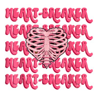 Heartbreaker Skeleton Heart Anti Retro Funny Valentines Day T Shirt Unisex Hoodie | Artistshot