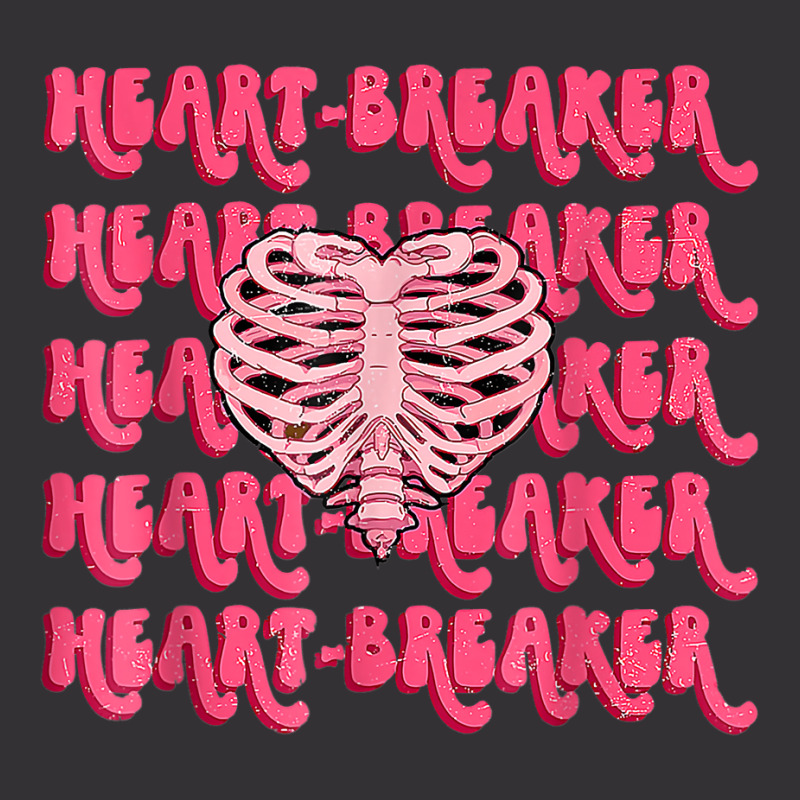 Heartbreaker Skeleton Heart Anti Retro Funny Valentines Day T Shirt Vintage Hoodie And Short Set | Artistshot