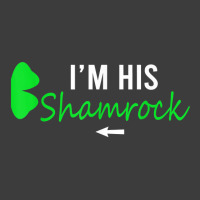 I'm His Shamrock St. Patrick's Day Couple Right Half Shamroc T Shirt Men's Polo Shirt | Artistshot