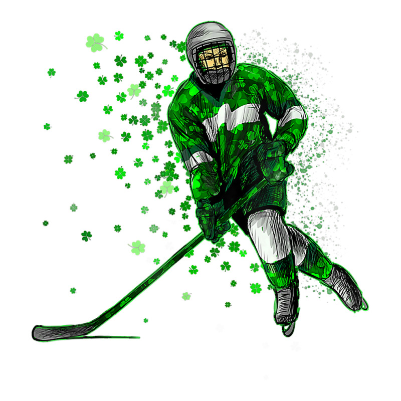 Irish Hockey Player Shamrock St Patrick's Day T Shirt Zipper Hoodie | Artistshot