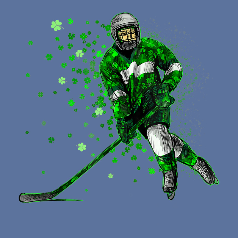 Irish Hockey Player Shamrock St Patrick's Day T Shirt Lightweight Hoodie | Artistshot