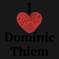 I Love Dominic Thiem Flannel Shirt | Artistshot