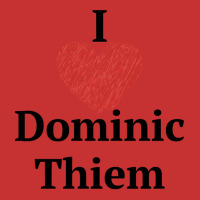 I Love Dominic Thiem V-neck Tee | Artistshot