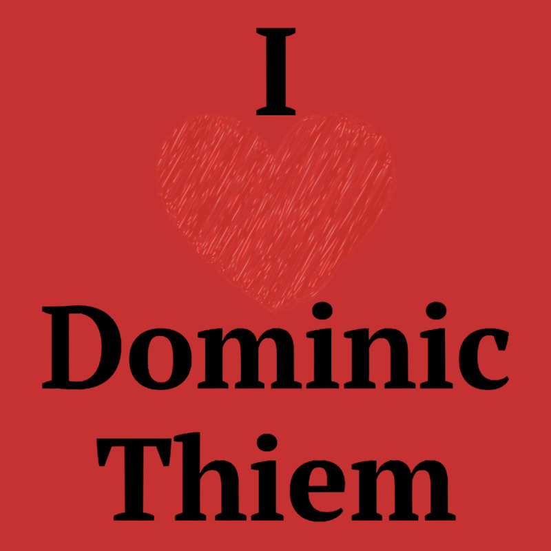 I Love Dominic Thiem V-Neck Tee by maxaaneec | Artistshot