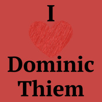 I Love Dominic Thiem Zipper Hoodie | Artistshot