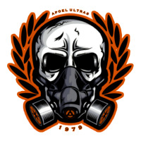 Apoel Ultras Gas Mask Skull Zipper Hoodie | Artistshot