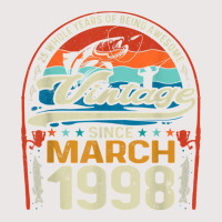 March 1998 Vintage 25th Birthday 25 Year Old Fishing Lovers T Shirt Pocket T-shirt | Artistshot