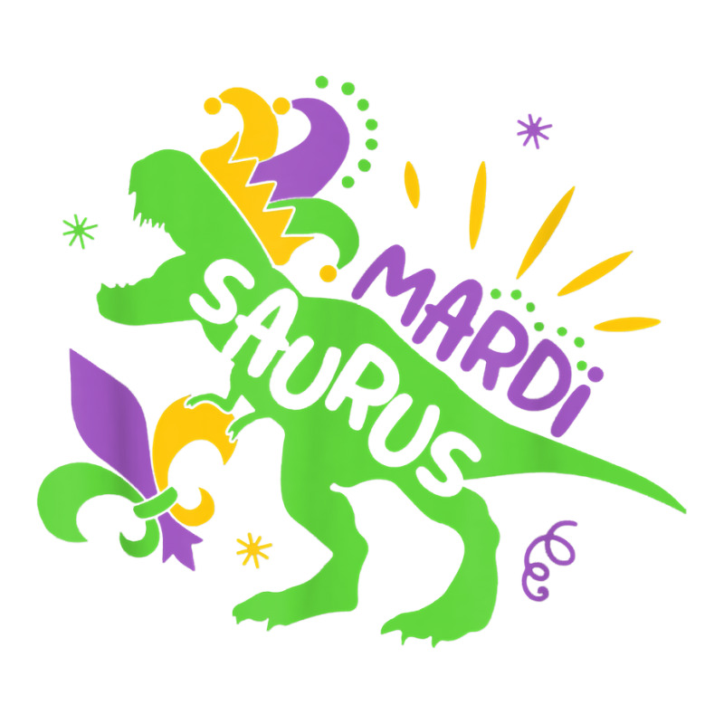 Mardi Saurus T Rex Dinosaur Mardi Gras T Shirt Crewneck Sweatshirt | Artistshot