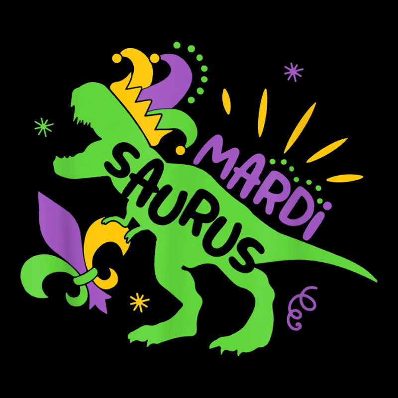 Mardi Saurus T Rex Dinosaur Mardi Gras T Shirt Zipper Hoodie | Artistshot