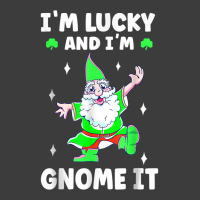 Womens I'm Lucky And I Gnomme It Happy St Patricks Day Gnome T Shirt Men's Polo Shirt | Artistshot