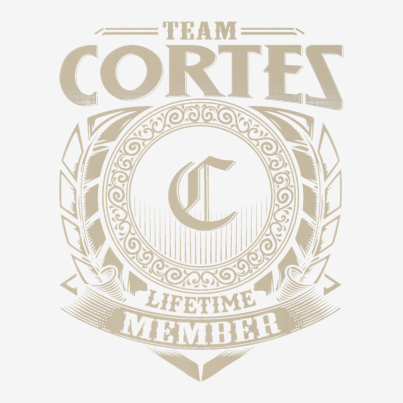 Team Cortes Lifetime Member Vintage Cortes Family Baby Bibs by nedalcizmjag | Artistshot