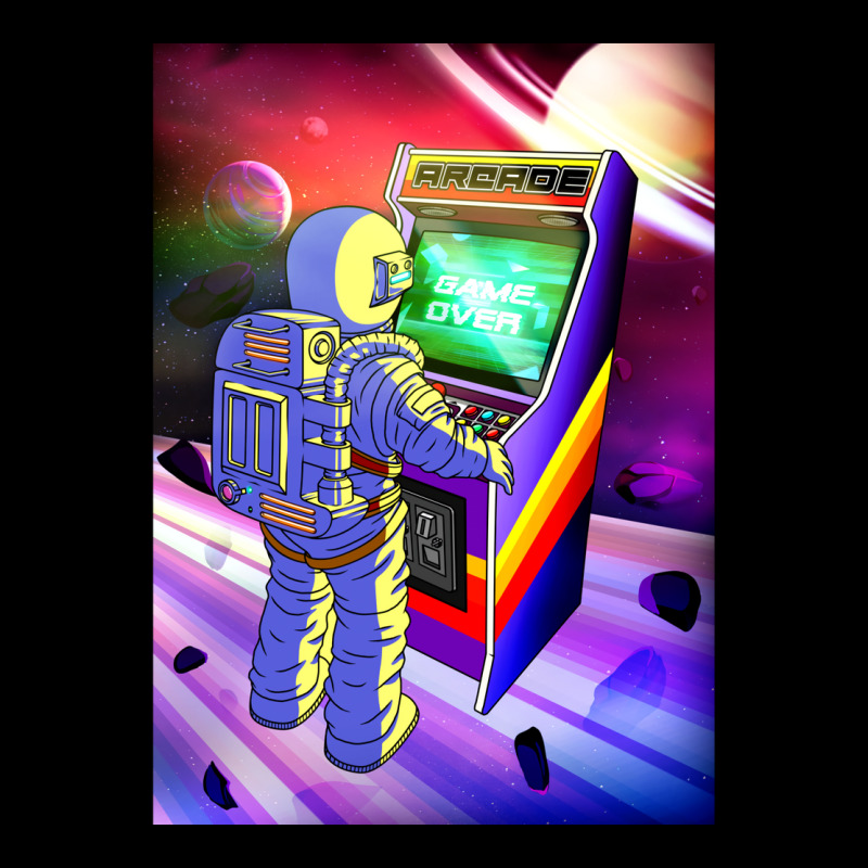 Astronaut Arcade Gamer Men's Long Sleeve Pajama Set by rozihapirrirq | Artistshot