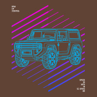 Bronco 4x4 Suv Blueprint T-shirt | Artistshot