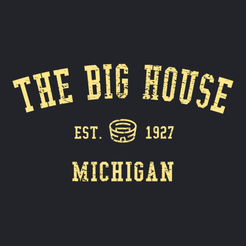 The Big House Michigan Lightweight Hoodie | Artistshot