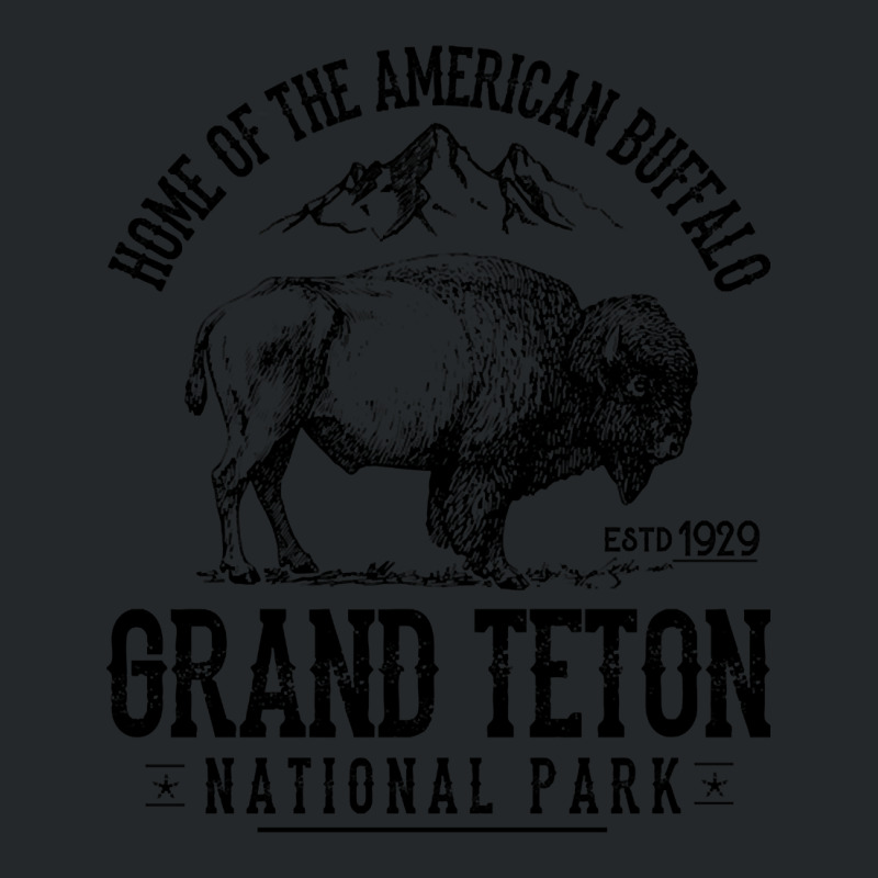 Limited Edition Home Of The American Buffalo Grand Teton National Park Crewneck Sweatshirt by haodinhvan1 | Artistshot