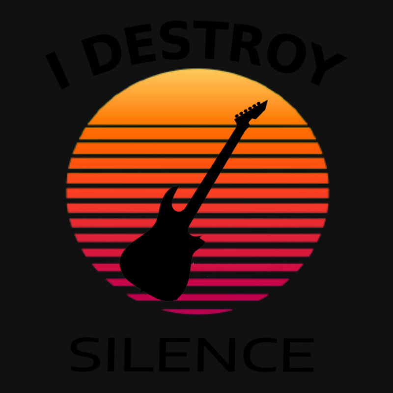 I Destroy Silence Guitar 1 Graphic T-shirt by FranklinTepper1 | Artistshot