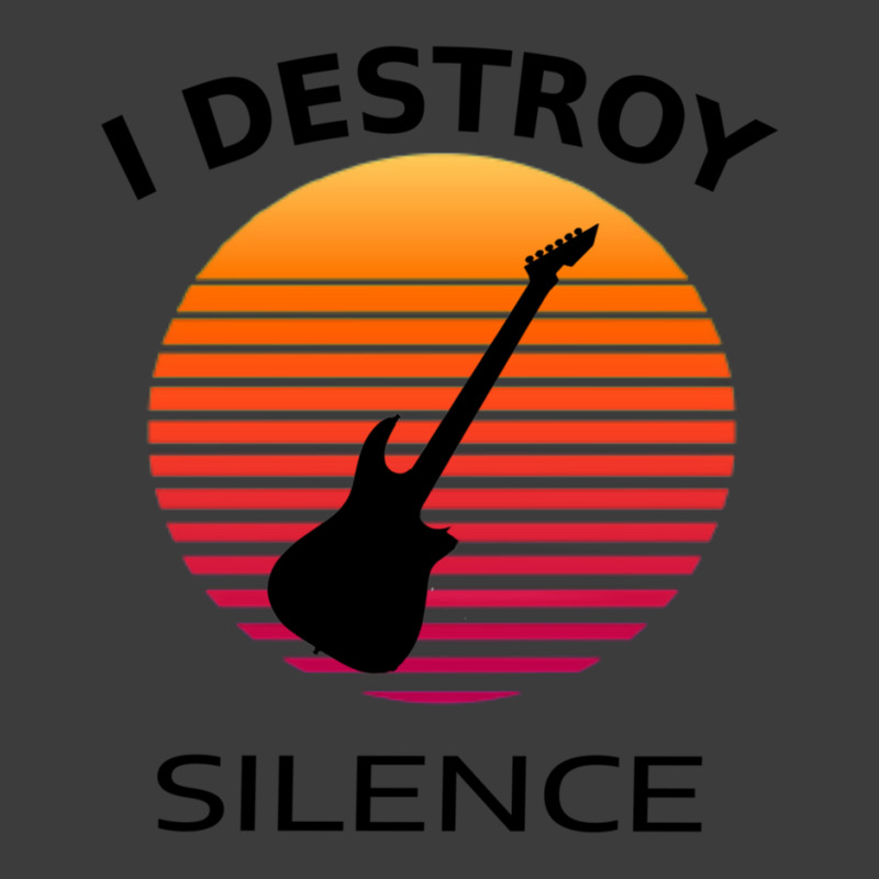 I Destroy Silence Guitar 1 Men's Polo Shirt by FranklinTepper1 | Artistshot