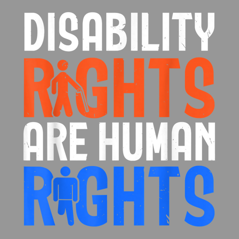 Disability Rights Are Human Rights Disability Awareness T Shirt Women's V-Neck T-Shirt by corrinwpxbilal | Artistshot