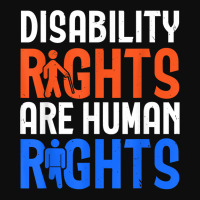 Disability Rights Are Human Rights Disability Awareness T Shirt Crop Top | Artistshot