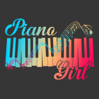 Vintage Piano Girl Pianist Music Notes Musical Keyboard Cute T Shirt Toddler Hoodie | Artistshot