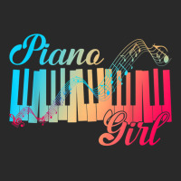 Vintage Piano Girl Pianist Music Notes Musical Keyboard Cute T Shirt Toddler T-shirt | Artistshot