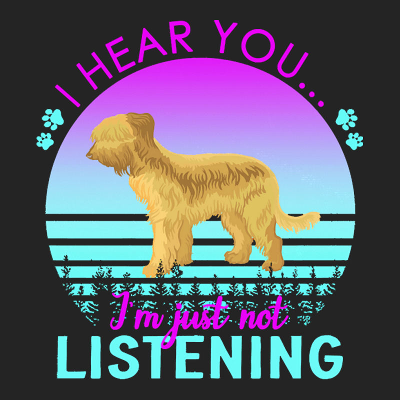 Briard T  Shirt I Hear You I'm Just Not Listening Briard Lover T  Shir 3/4 Sleeve Shirt | Artistshot