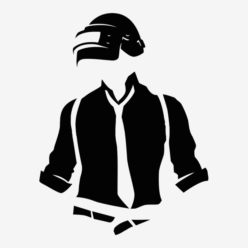 Black Pubg Man Classic T-shirt | Artistshot