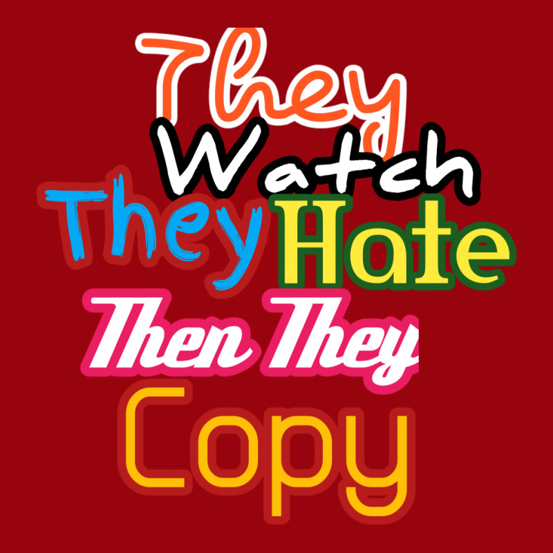 They Watch They Hate Then They Copy Active Duffel by fahimcool | Artistshot