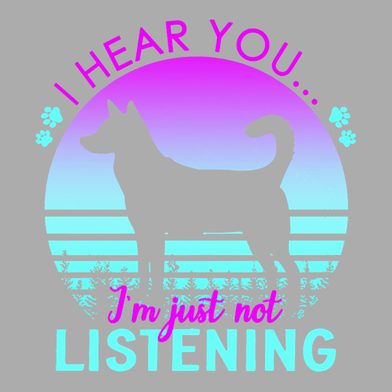 Canaan Dog T  Shirt I Hear You I'm Just Not Listening Canaan Dog Lover Men's T-shirt Pajama Set | Artistshot