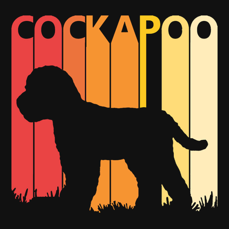 Cockapoo T  Shirt Vintage Cockapoo Dog T  Shirt Oval Patch | Artistshot