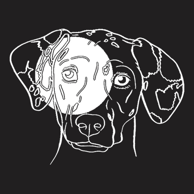 Dalmatian Dog T  Shirt Dalmatian Dog Line Art T  Shirt T-shirt | Artistshot