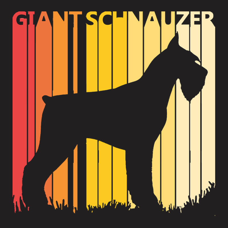 Giant Schnauzer T  Shirt Vintage Giant Schnauzer Dog T  Shirt T-shirt | Artistshot