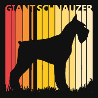 Giant Schnauzer T  Shirt Vintage Giant Schnauzer Dog T  Shirt Landscape Canvas Print | Artistshot