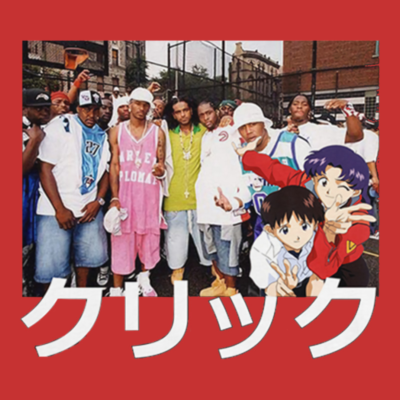 Dipset X Evangelion X Clique V-neck Tee | Artistshot