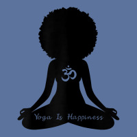 Womens Yoga Is Happiness Black Heritage Meditation Om Yoga T Shirt Lightweight Hoodie | Artistshot