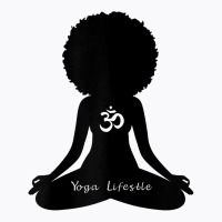 Womens Yoga Lifestle Black Heritage Meditation Om Yoga T Shirt T-shirt | Artistshot