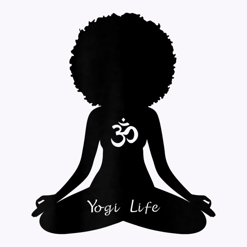 Womens Yogi Life Black Heritage Meditation Om Yoga T Shirt Tank Top | Artistshot